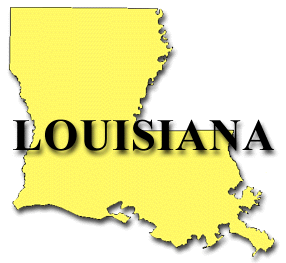 Map of Louisiana